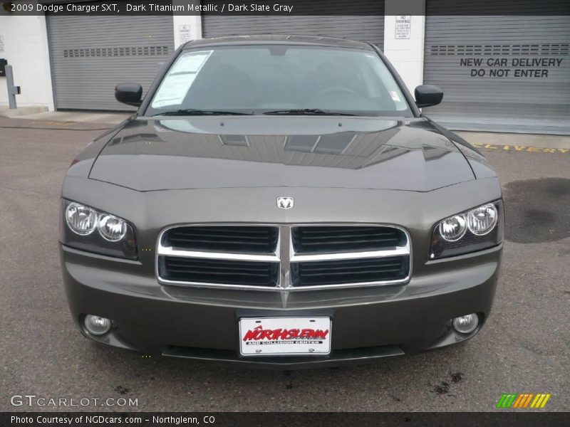 Dark Titanium Metallic / Dark Slate Gray 2009 Dodge Charger SXT