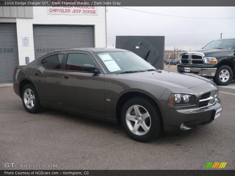 Dark Titanium Metallic / Dark Slate Gray 2009 Dodge Charger SXT