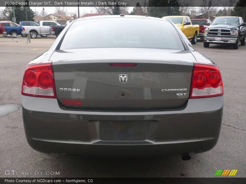 Dark Titanium Metallic / Dark Slate Gray 2009 Dodge Charger SXT