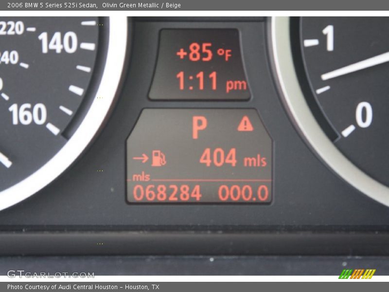 Olivin Green Metallic / Beige 2006 BMW 5 Series 525i Sedan