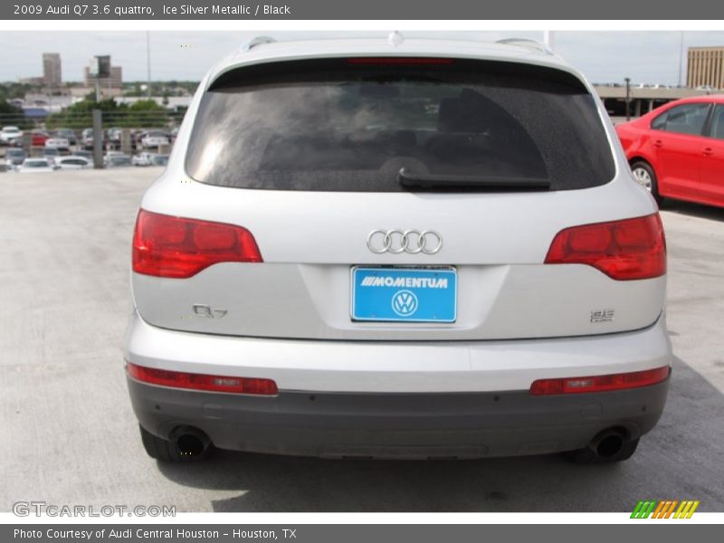 Ice Silver Metallic / Black 2009 Audi Q7 3.6 quattro