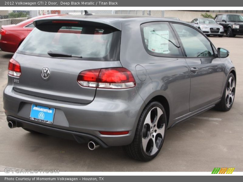 Deep Black Metallic / Titan Black 2012 Volkswagen GTI 2 Door