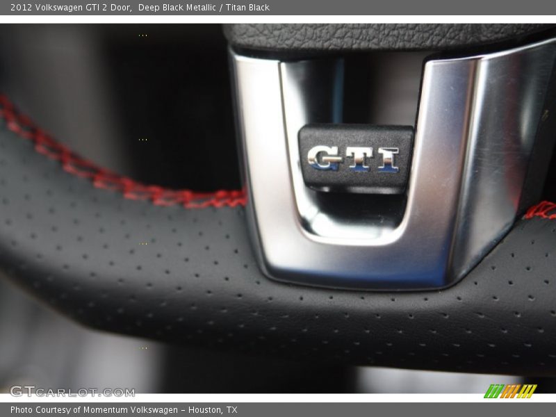 Deep Black Metallic / Titan Black 2012 Volkswagen GTI 2 Door