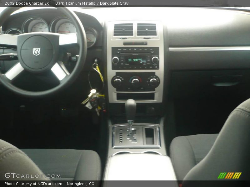 Dark Titanium Metallic / Dark Slate Gray 2009 Dodge Charger SXT