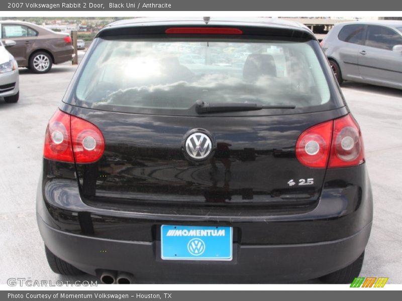 Black Uni / Anthracite 2007 Volkswagen Rabbit 2 Door
