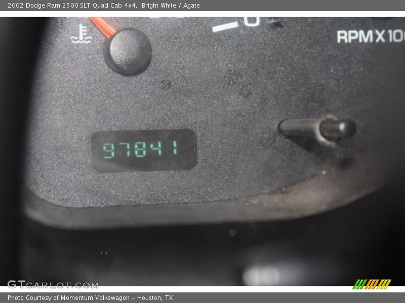 Bright White / Agate 2002 Dodge Ram 2500 SLT Quad Cab 4x4