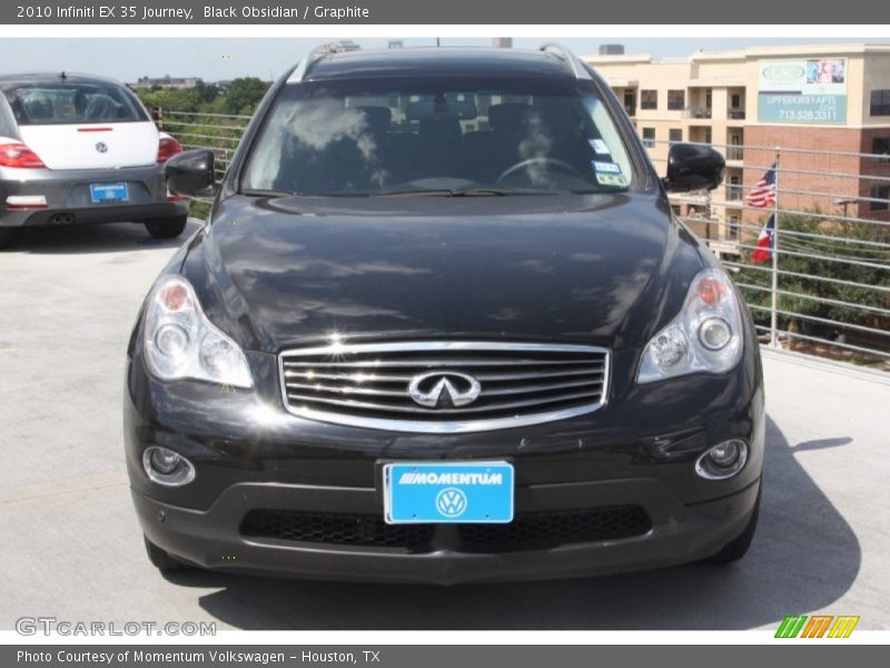 Black Obsidian / Graphite 2010 Infiniti EX 35 Journey