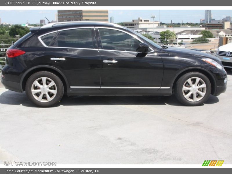 Black Obsidian / Graphite 2010 Infiniti EX 35 Journey