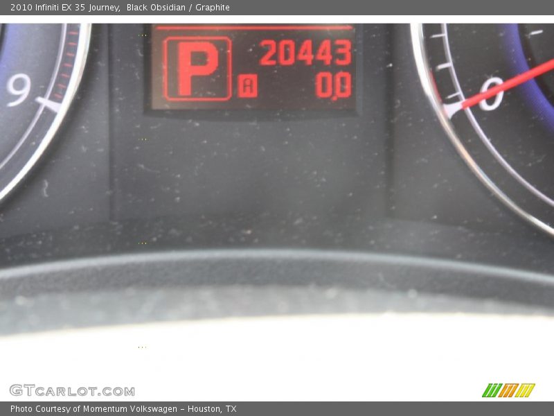 Black Obsidian / Graphite 2010 Infiniti EX 35 Journey