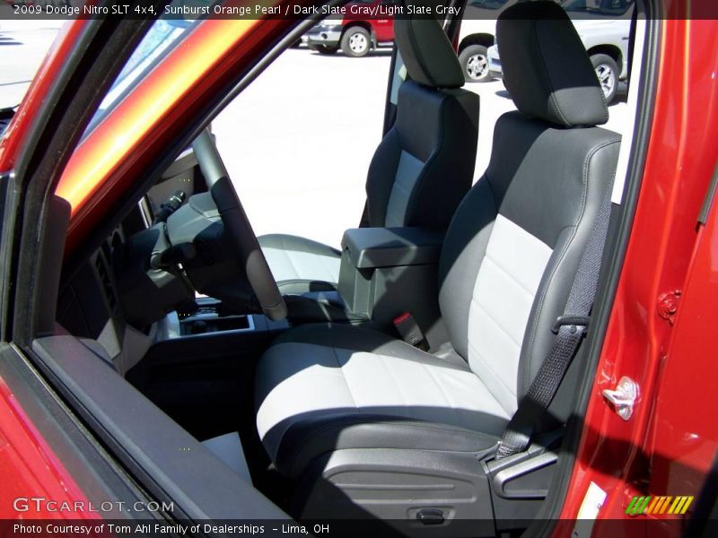 Sunburst Orange Pearl / Dark Slate Gray/Light Slate Gray 2009 Dodge Nitro SLT 4x4