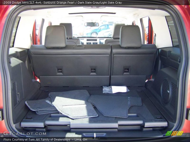 Sunburst Orange Pearl / Dark Slate Gray/Light Slate Gray 2009 Dodge Nitro SLT 4x4