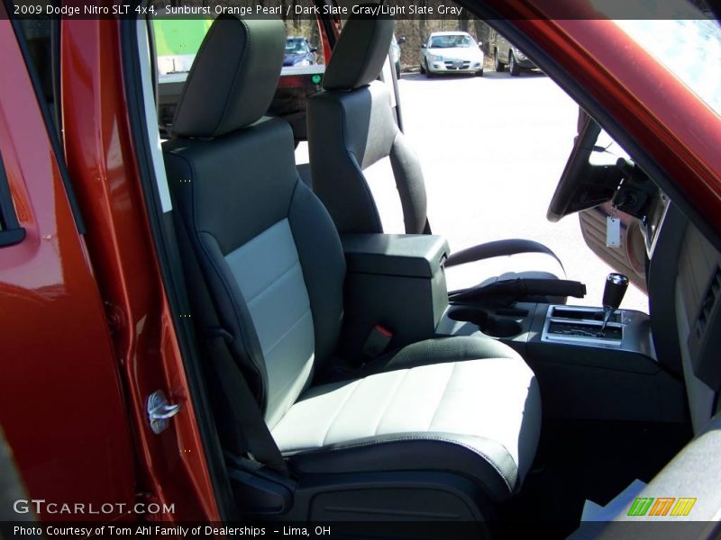 Sunburst Orange Pearl / Dark Slate Gray/Light Slate Gray 2009 Dodge Nitro SLT 4x4