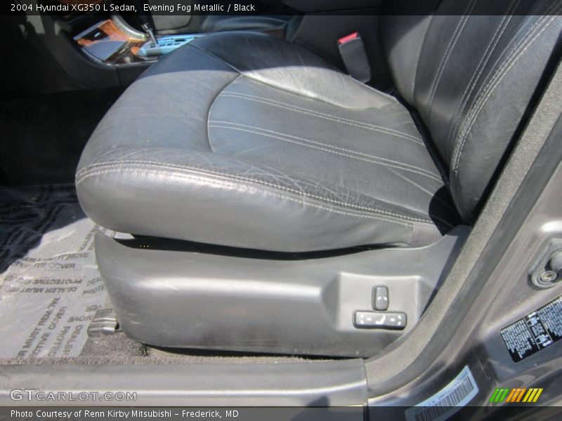 Evening Fog Metallic / Black 2004 Hyundai XG350 L Sedan
