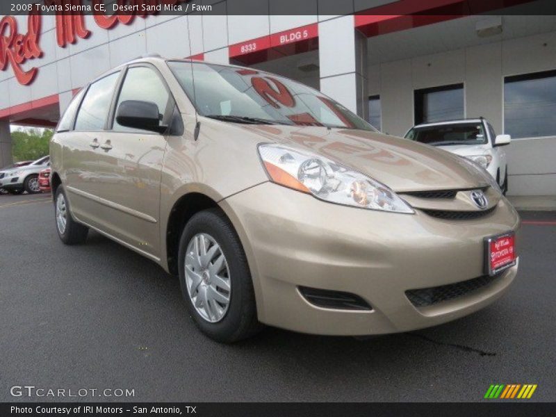 Desert Sand Mica / Fawn 2008 Toyota Sienna CE