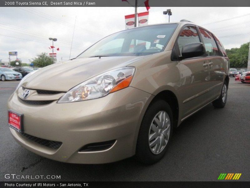Desert Sand Mica / Fawn 2008 Toyota Sienna CE