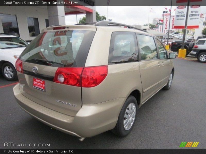 Desert Sand Mica / Fawn 2008 Toyota Sienna CE