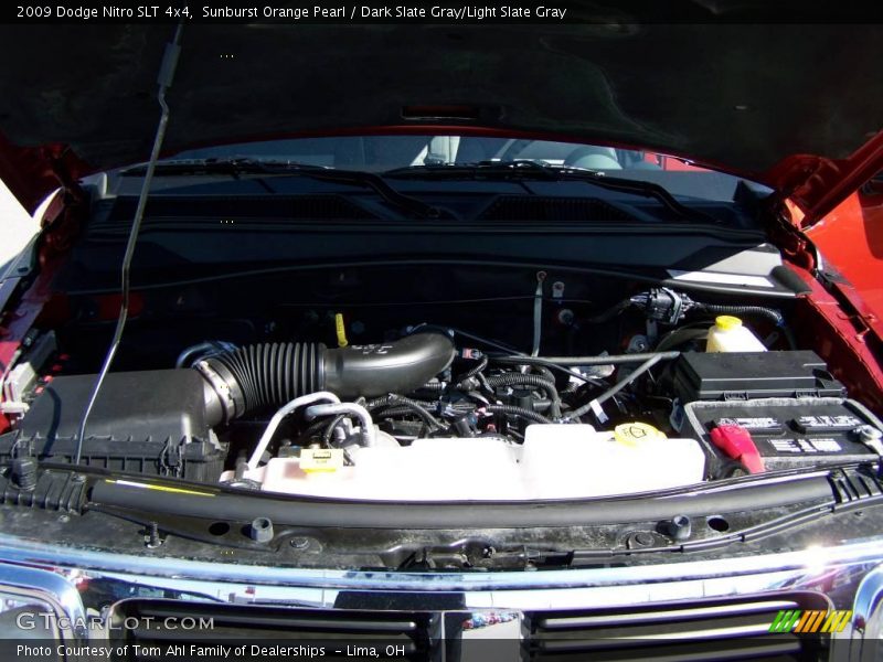 Sunburst Orange Pearl / Dark Slate Gray/Light Slate Gray 2009 Dodge Nitro SLT 4x4