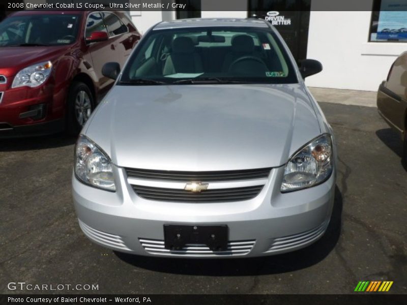 Ultra Silver Metallic / Gray 2008 Chevrolet Cobalt LS Coupe