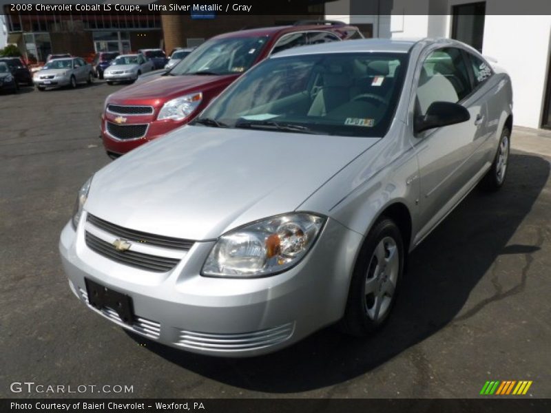 Ultra Silver Metallic / Gray 2008 Chevrolet Cobalt LS Coupe