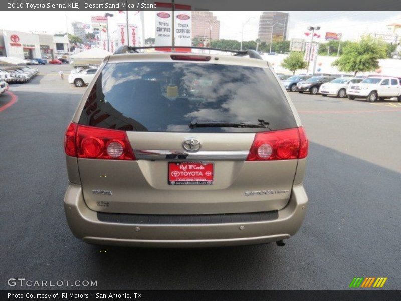 Desert Sand Mica / Stone 2010 Toyota Sienna XLE