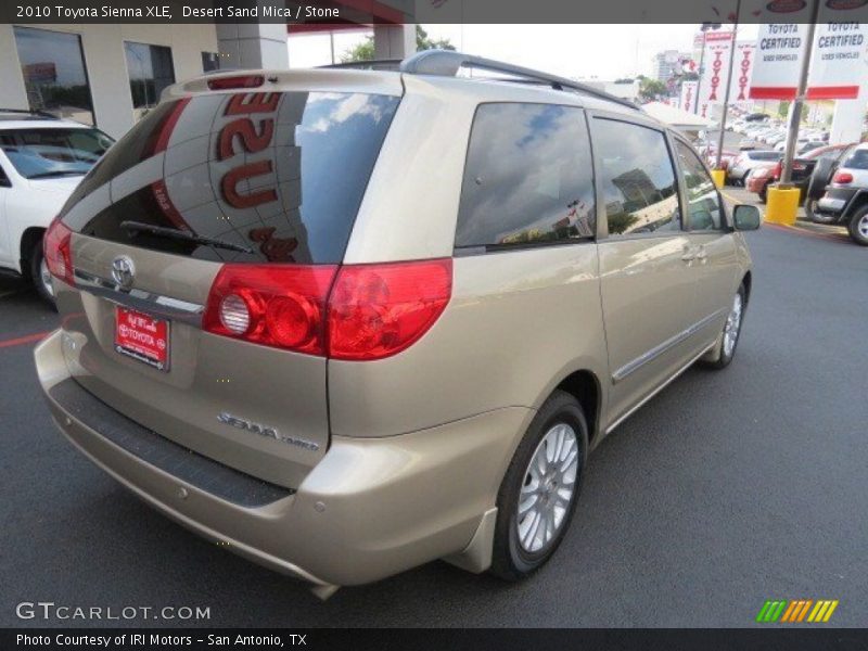 Desert Sand Mica / Stone 2010 Toyota Sienna XLE