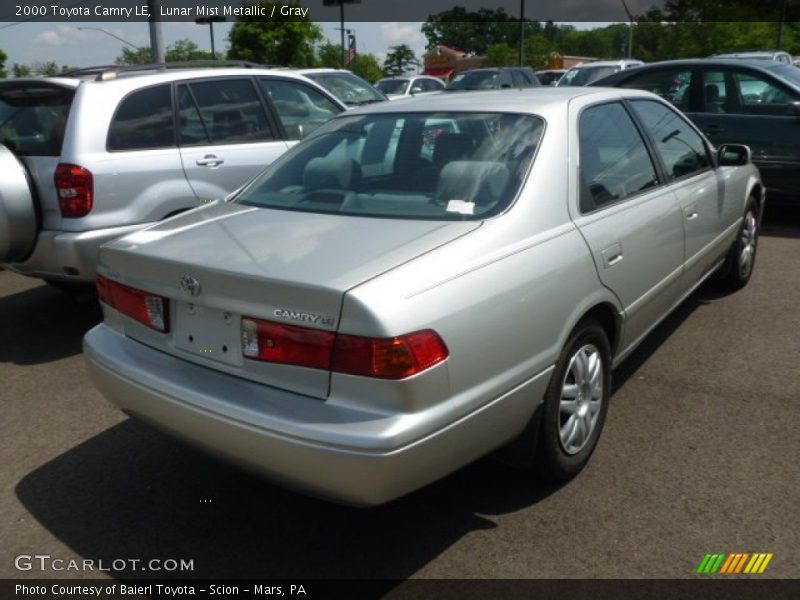 Lunar Mist Metallic / Gray 2000 Toyota Camry LE