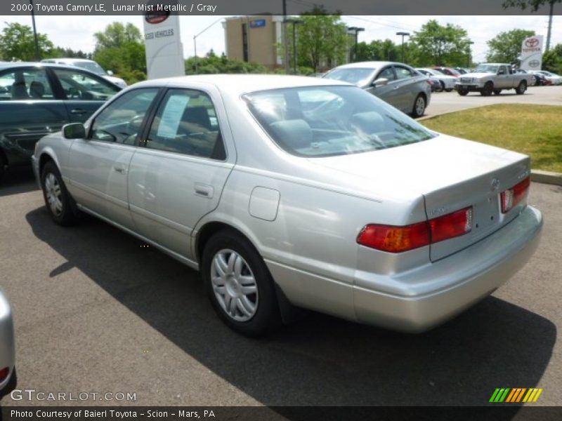 Lunar Mist Metallic / Gray 2000 Toyota Camry LE