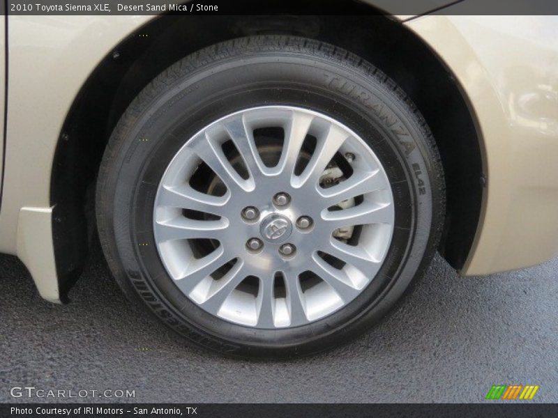 Desert Sand Mica / Stone 2010 Toyota Sienna XLE
