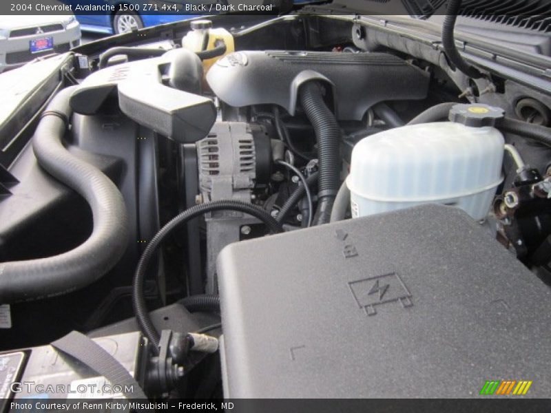 Black / Dark Charcoal 2004 Chevrolet Avalanche 1500 Z71 4x4