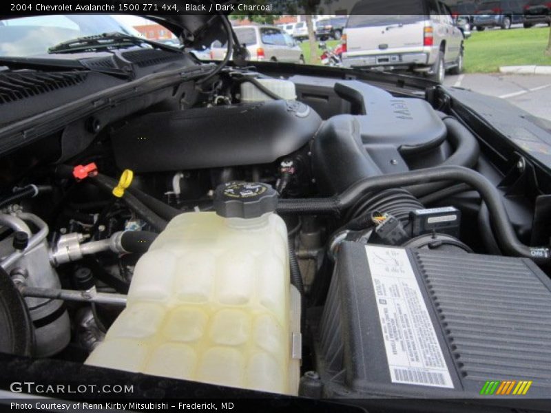 Black / Dark Charcoal 2004 Chevrolet Avalanche 1500 Z71 4x4