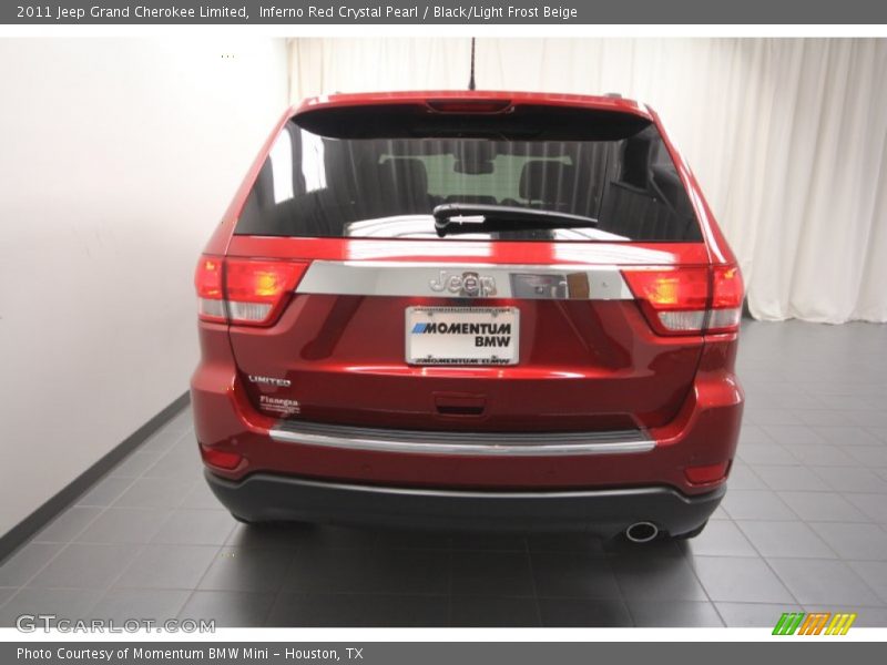 Inferno Red Crystal Pearl / Black/Light Frost Beige 2011 Jeep Grand Cherokee Limited
