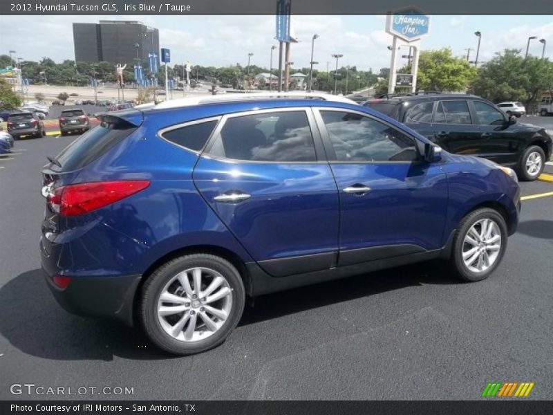 Iris Blue / Taupe 2012 Hyundai Tucson GLS