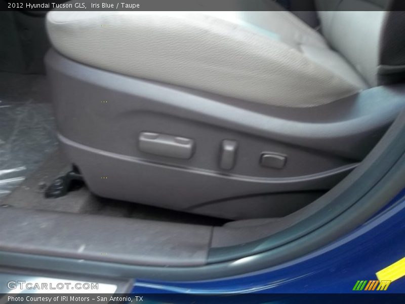 Iris Blue / Taupe 2012 Hyundai Tucson GLS