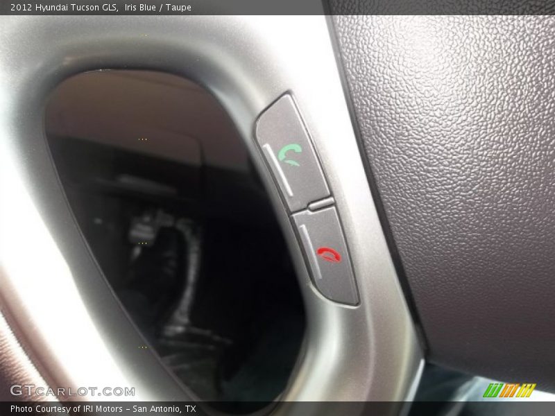 Iris Blue / Taupe 2012 Hyundai Tucson GLS