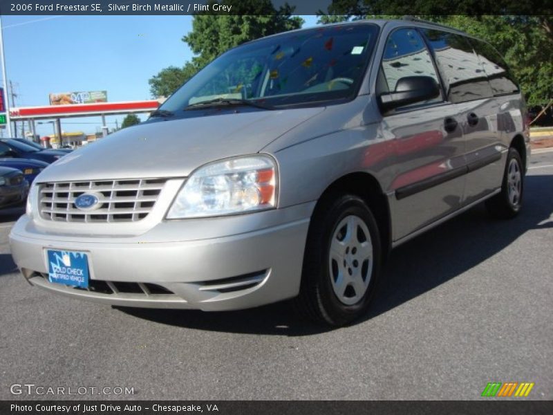 Silver Birch Metallic / Flint Grey 2006 Ford Freestar SE