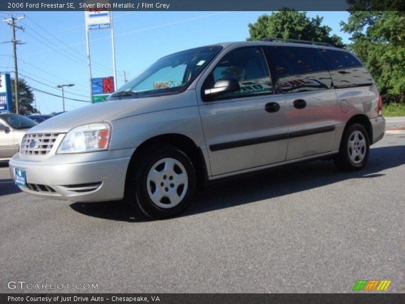 Silver Birch Metallic / Flint Grey 2006 Ford Freestar SE