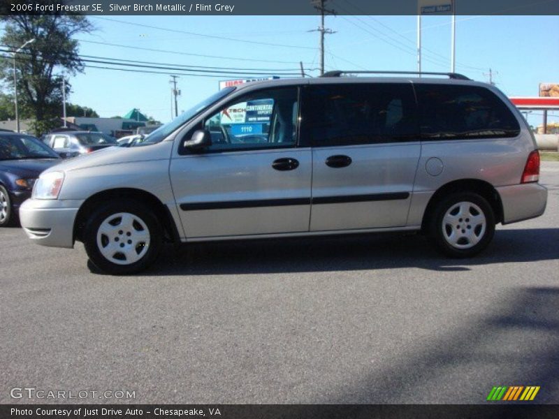 Silver Birch Metallic / Flint Grey 2006 Ford Freestar SE
