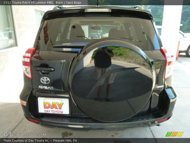 Black / Sand Beige 2012 Toyota RAV4 V6 Limited 4WD