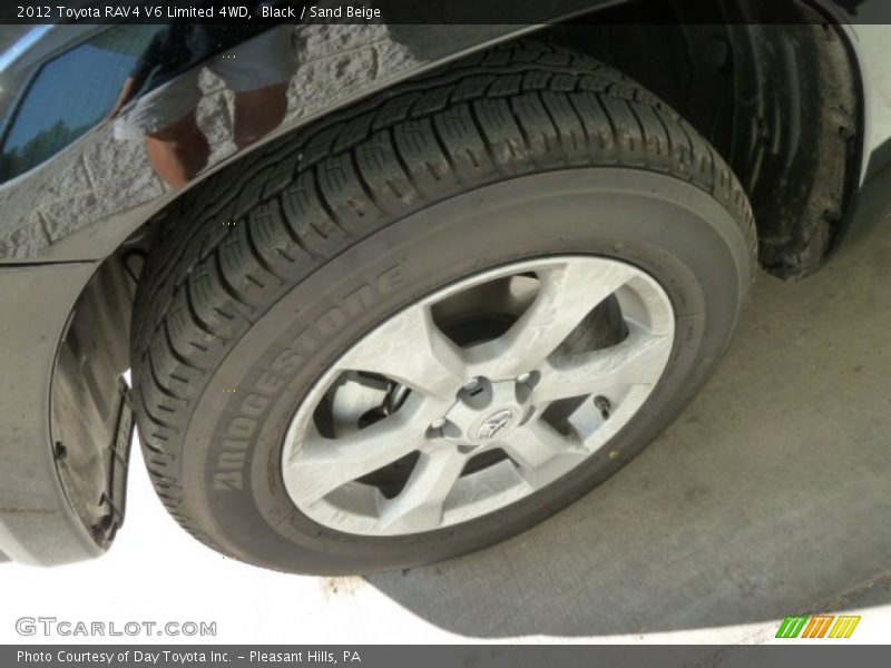 Black / Sand Beige 2012 Toyota RAV4 V6 Limited 4WD