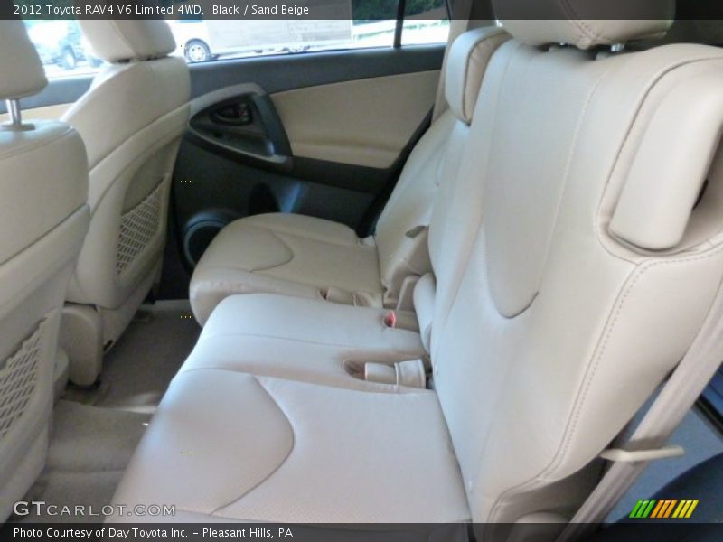 Black / Sand Beige 2012 Toyota RAV4 V6 Limited 4WD