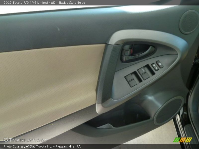 Black / Sand Beige 2012 Toyota RAV4 V6 Limited 4WD