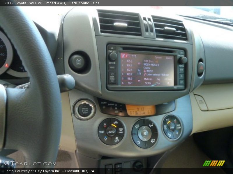 Black / Sand Beige 2012 Toyota RAV4 V6 Limited 4WD