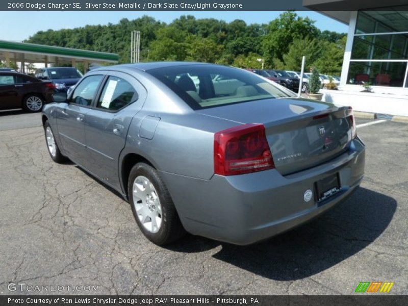 Silver Steel Metallic / Dark Slate Gray/Light Graystone 2006 Dodge Charger SE