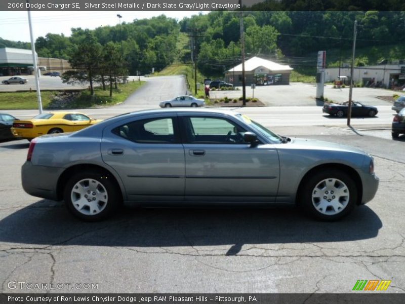 Silver Steel Metallic / Dark Slate Gray/Light Graystone 2006 Dodge Charger SE