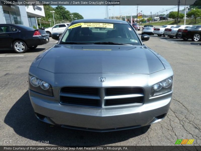 Silver Steel Metallic / Dark Slate Gray/Light Graystone 2006 Dodge Charger SE