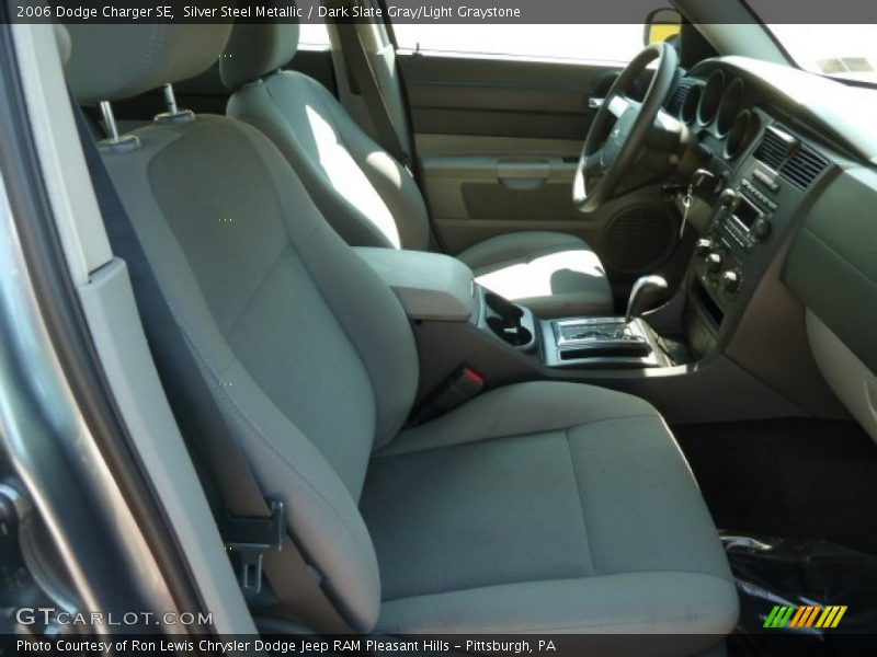 Silver Steel Metallic / Dark Slate Gray/Light Graystone 2006 Dodge Charger SE