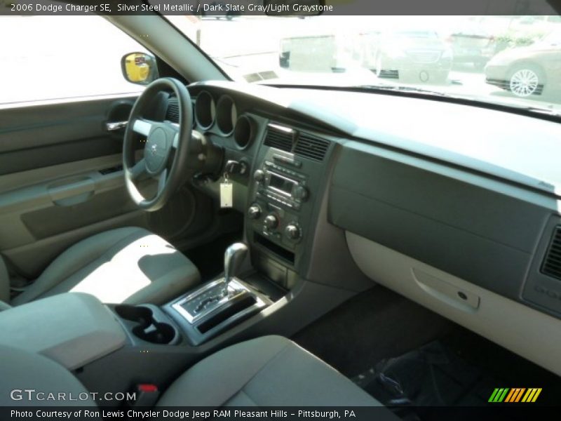 Silver Steel Metallic / Dark Slate Gray/Light Graystone 2006 Dodge Charger SE