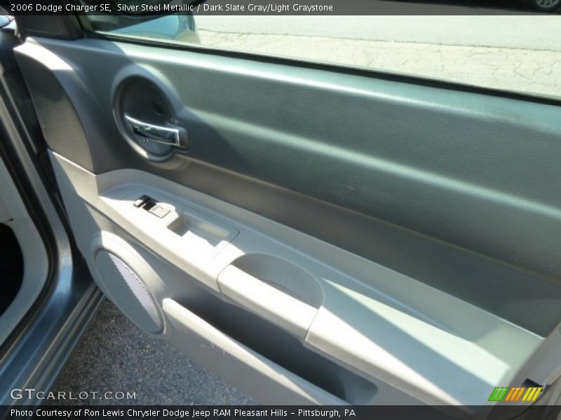 Silver Steel Metallic / Dark Slate Gray/Light Graystone 2006 Dodge Charger SE