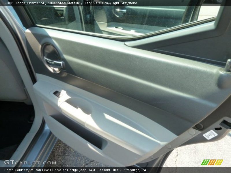 Silver Steel Metallic / Dark Slate Gray/Light Graystone 2006 Dodge Charger SE