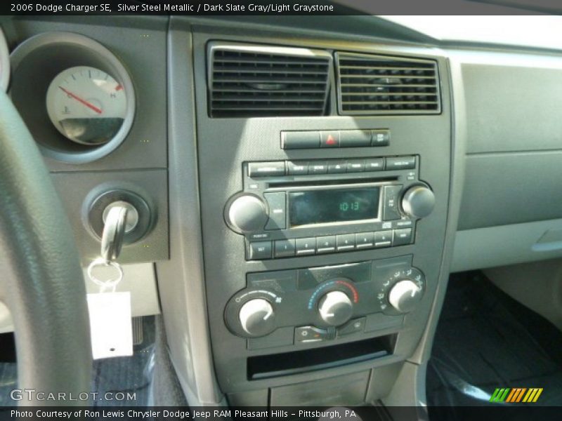Silver Steel Metallic / Dark Slate Gray/Light Graystone 2006 Dodge Charger SE